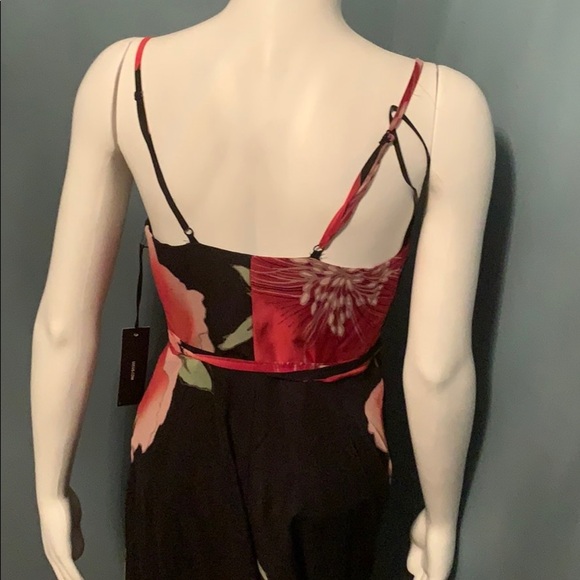 Lulu’s BLOSSOMING BELLE BLACK FLORAL PRINT MAXI - Picture 10 of 11